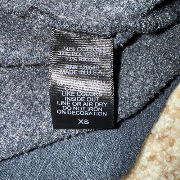 Aviator Nation 5 Stripe Hoodie - Charcoall - Picture 5 of 6